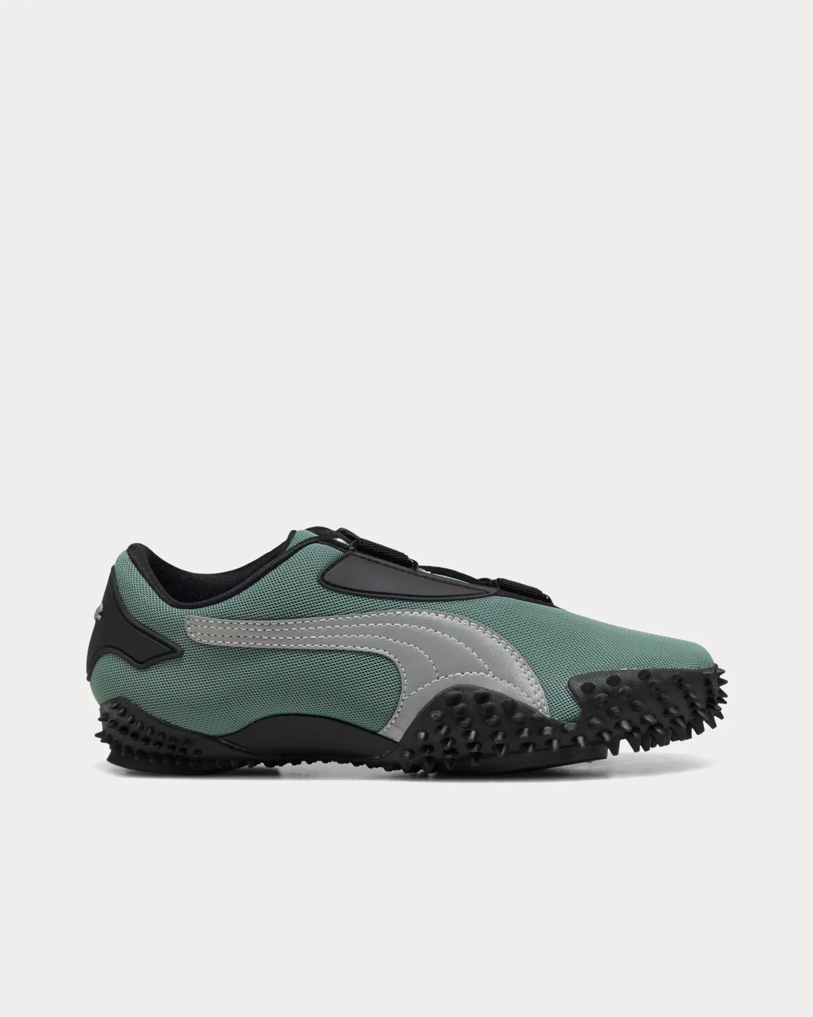 Mostro OG Green Moon / Puma Silver Slip On Sneakers