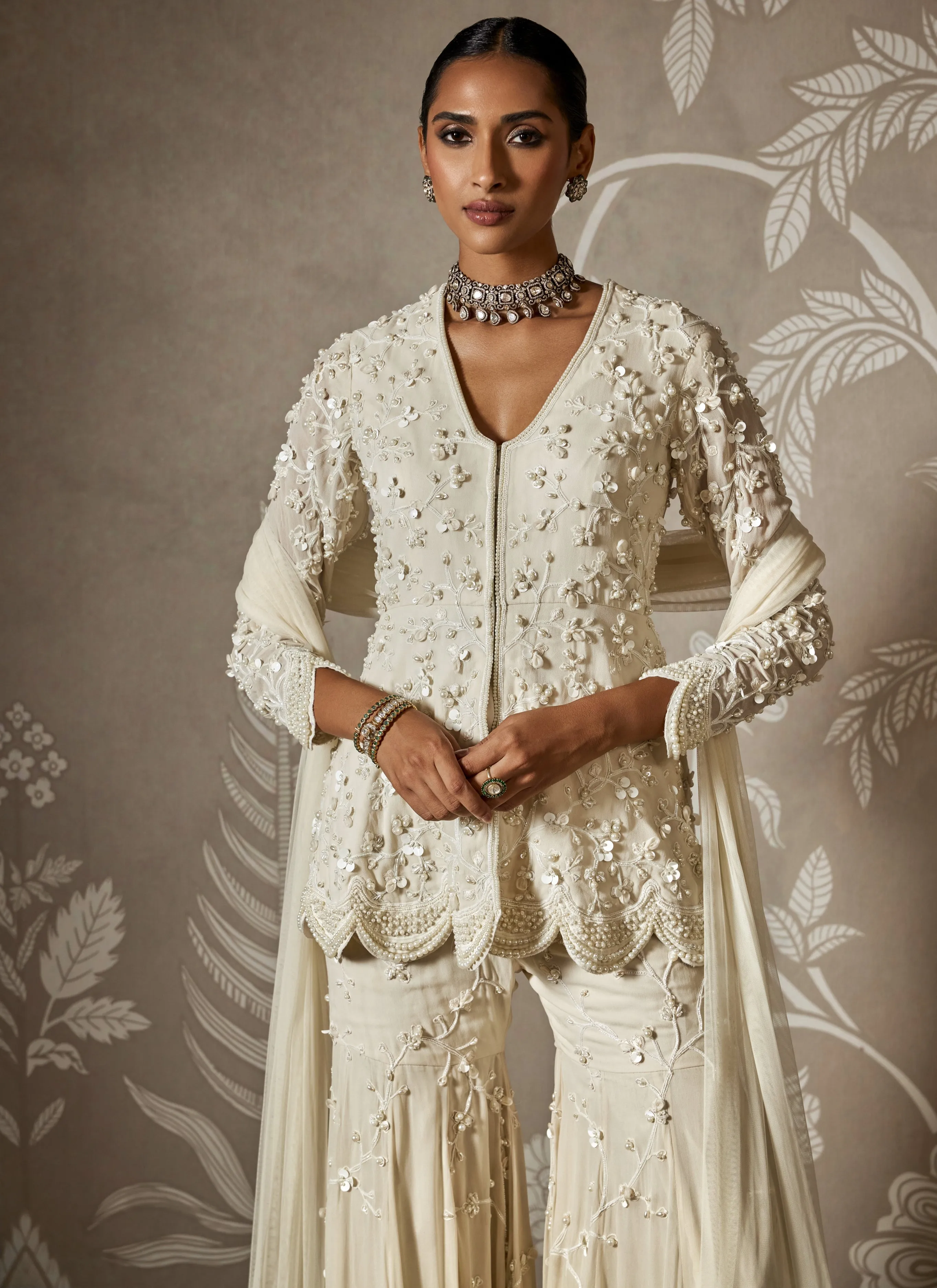 Nayra Peplum Set