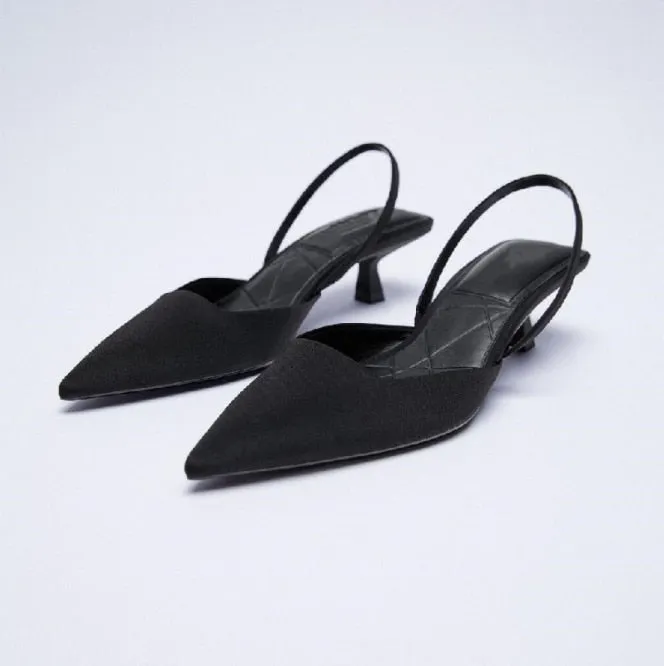 New Women's Closed Toe Red Single Shoes