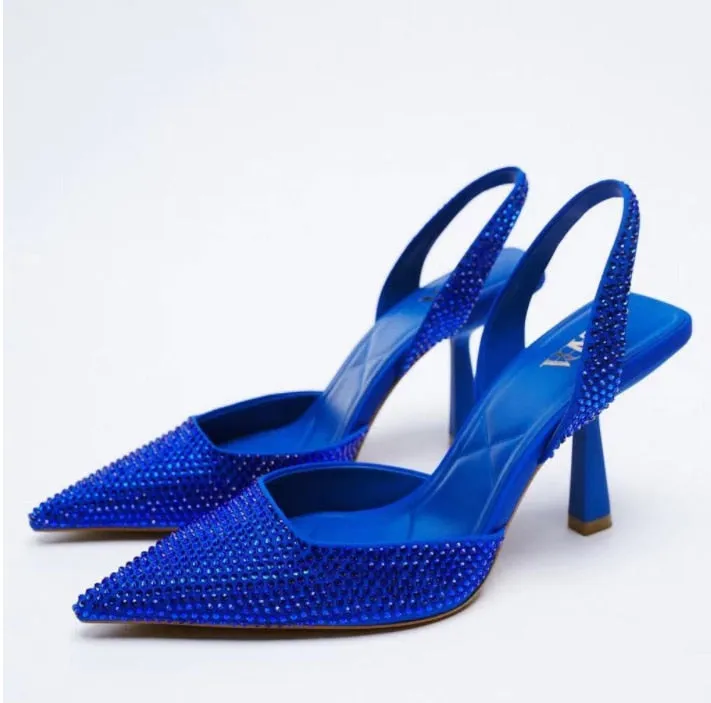 New Women's Closed Toe Red Single Shoes