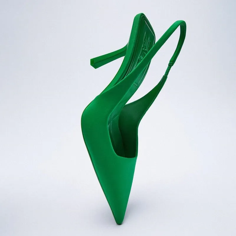New Women's Closed Toe Red Single Shoes
