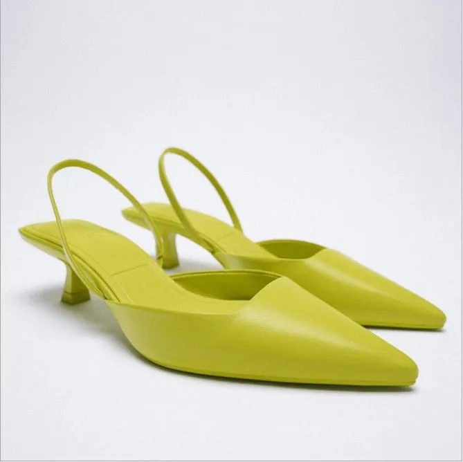 New Women's Closed Toe Red Single Shoes