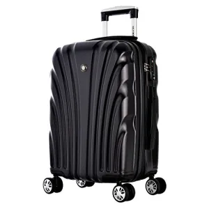 Olympia Vortex Carry-on Hardcase Spinner W/TSA Lock, Black
