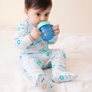 Organic Cotton Sleepsuit with Footsie- Free Float