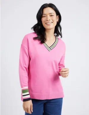 Phoenix Knit Sweater - Shocking Pink