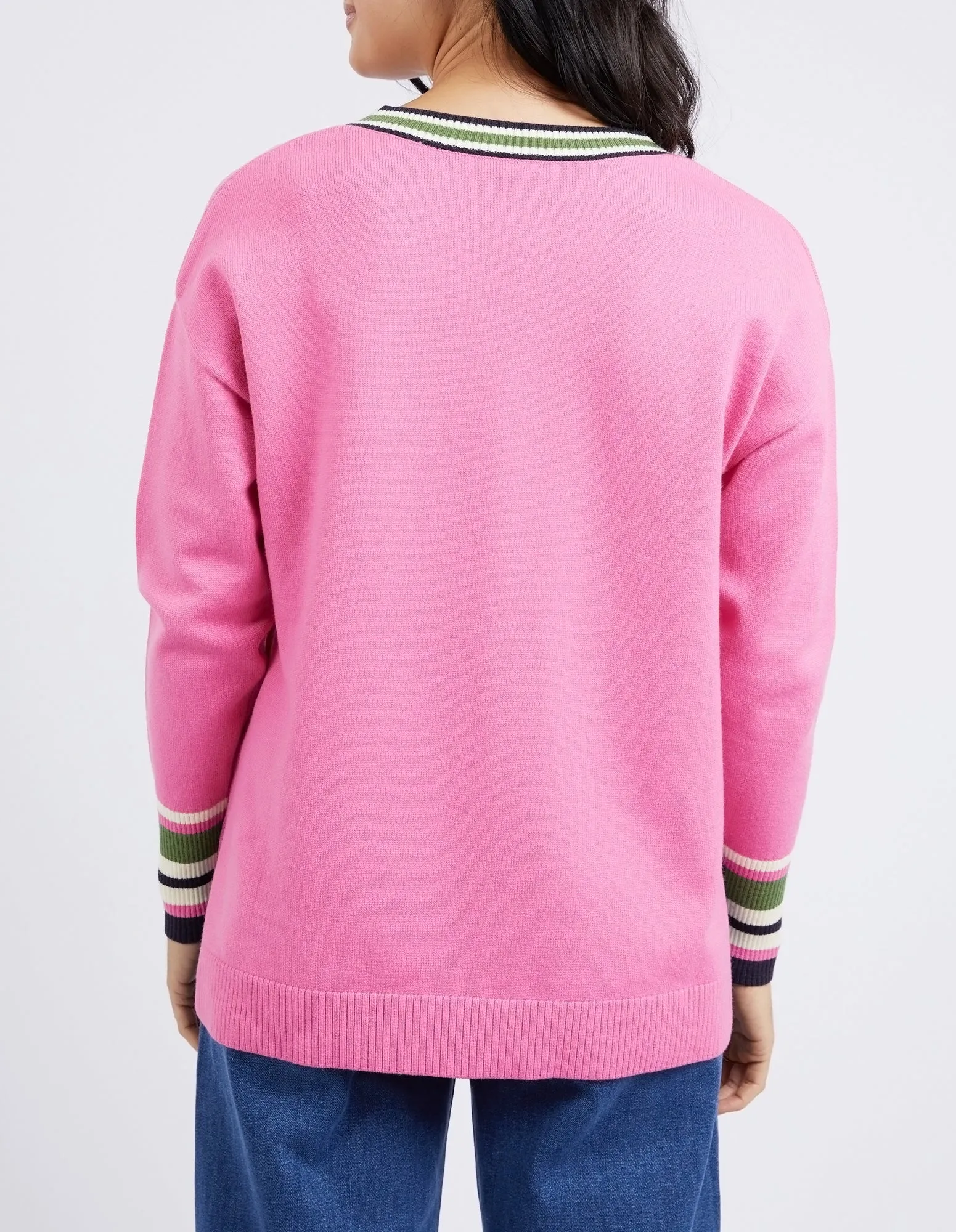 Phoenix Knit Sweater - Shocking Pink