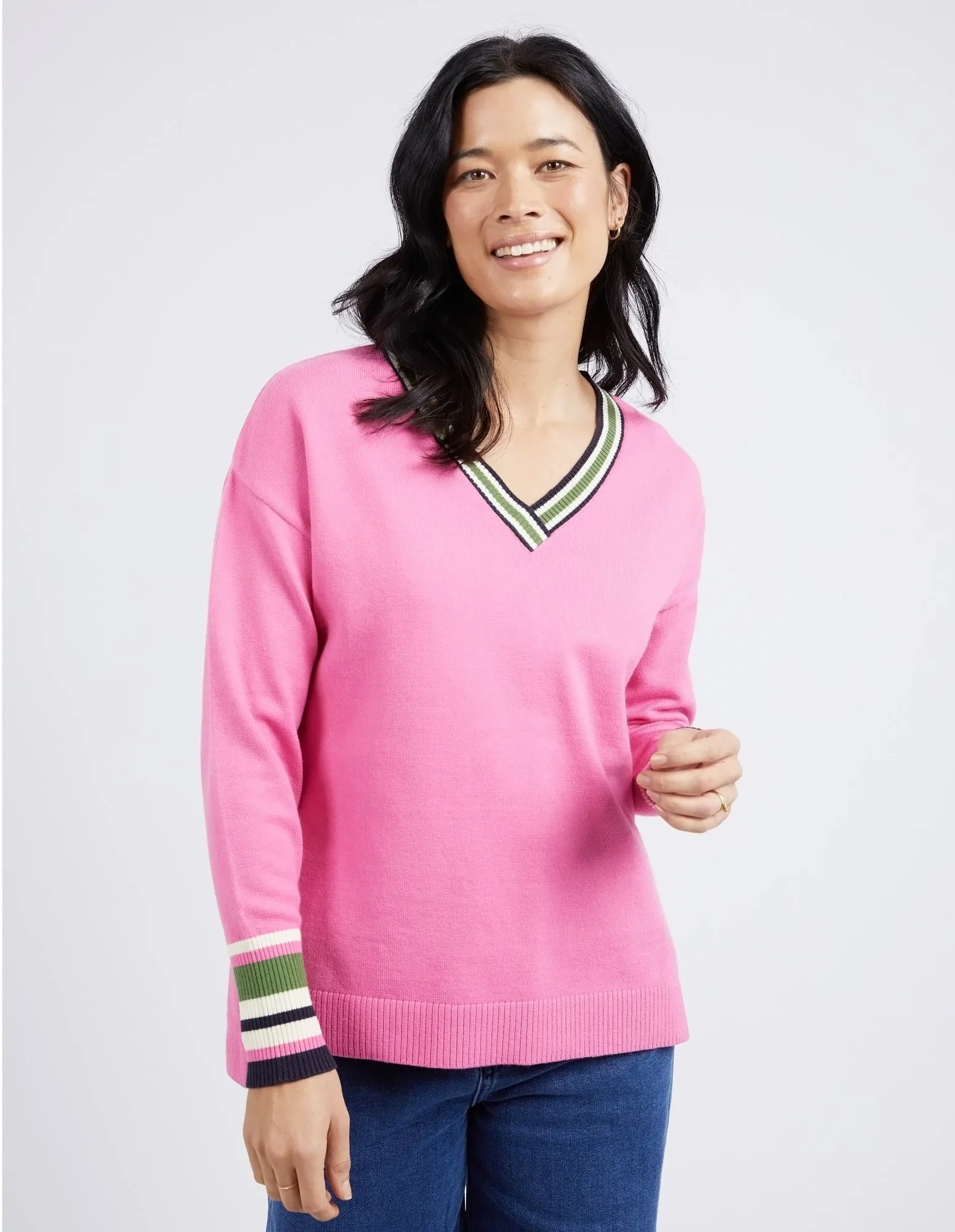 Phoenix Knit Sweater - Shocking Pink