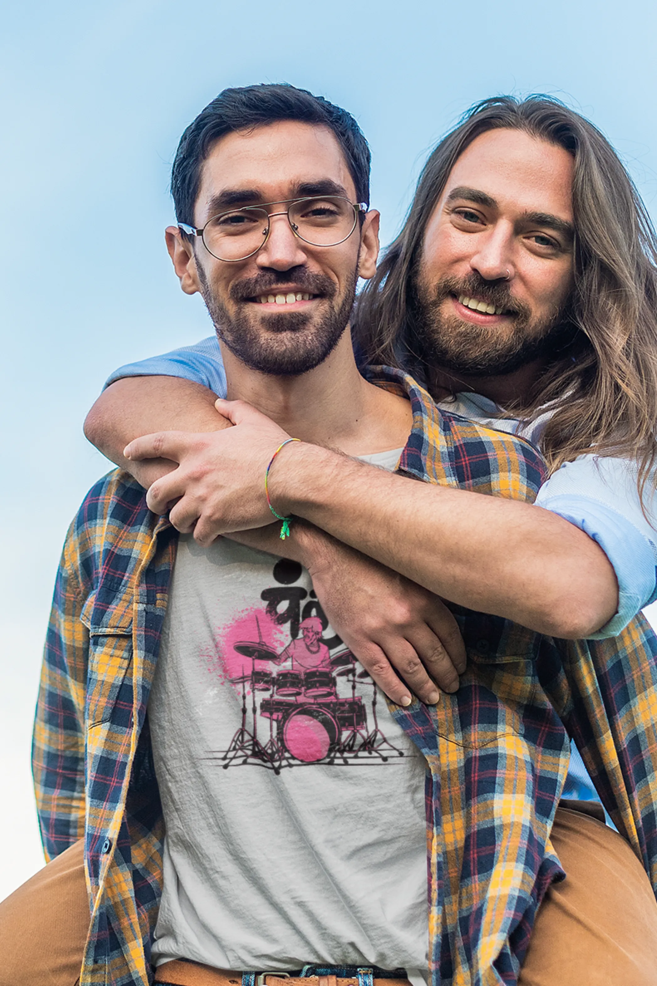 Punk Beats Printed T-shirt for men