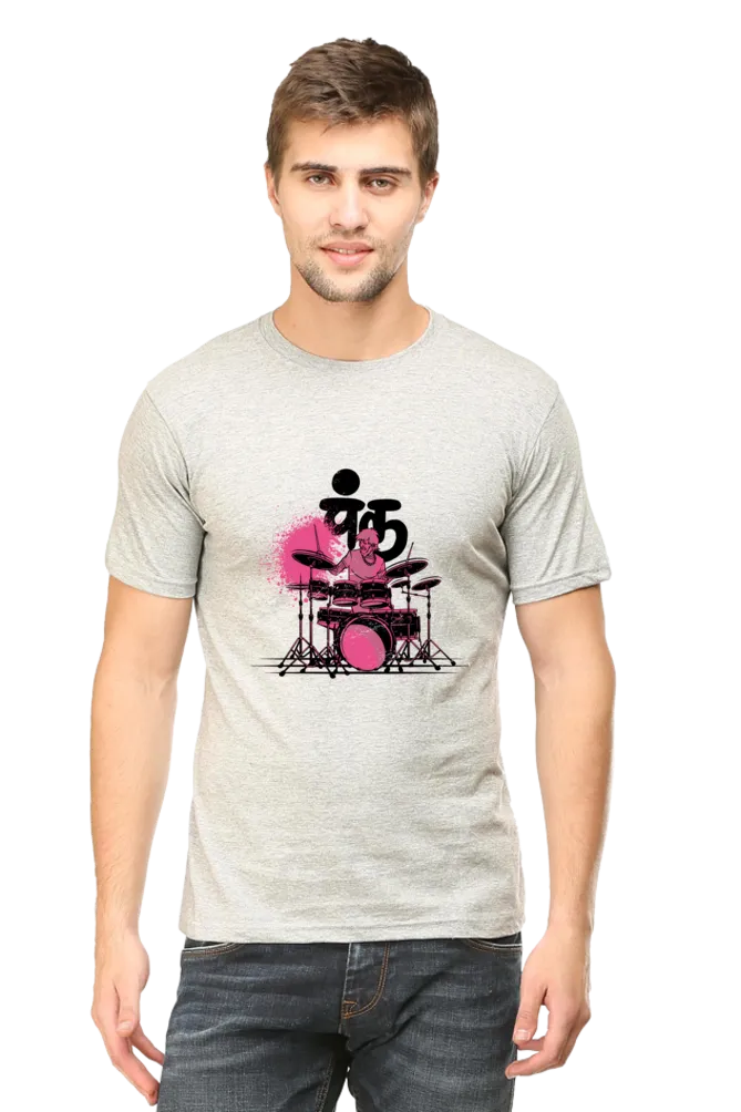 Punk Beats Printed T-shirt for men