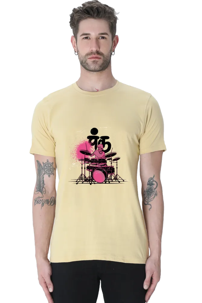 Punk Beats Printed T-shirt for men