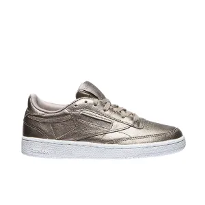Reebok Club C85 Melted Metal Womens Gold Trainers