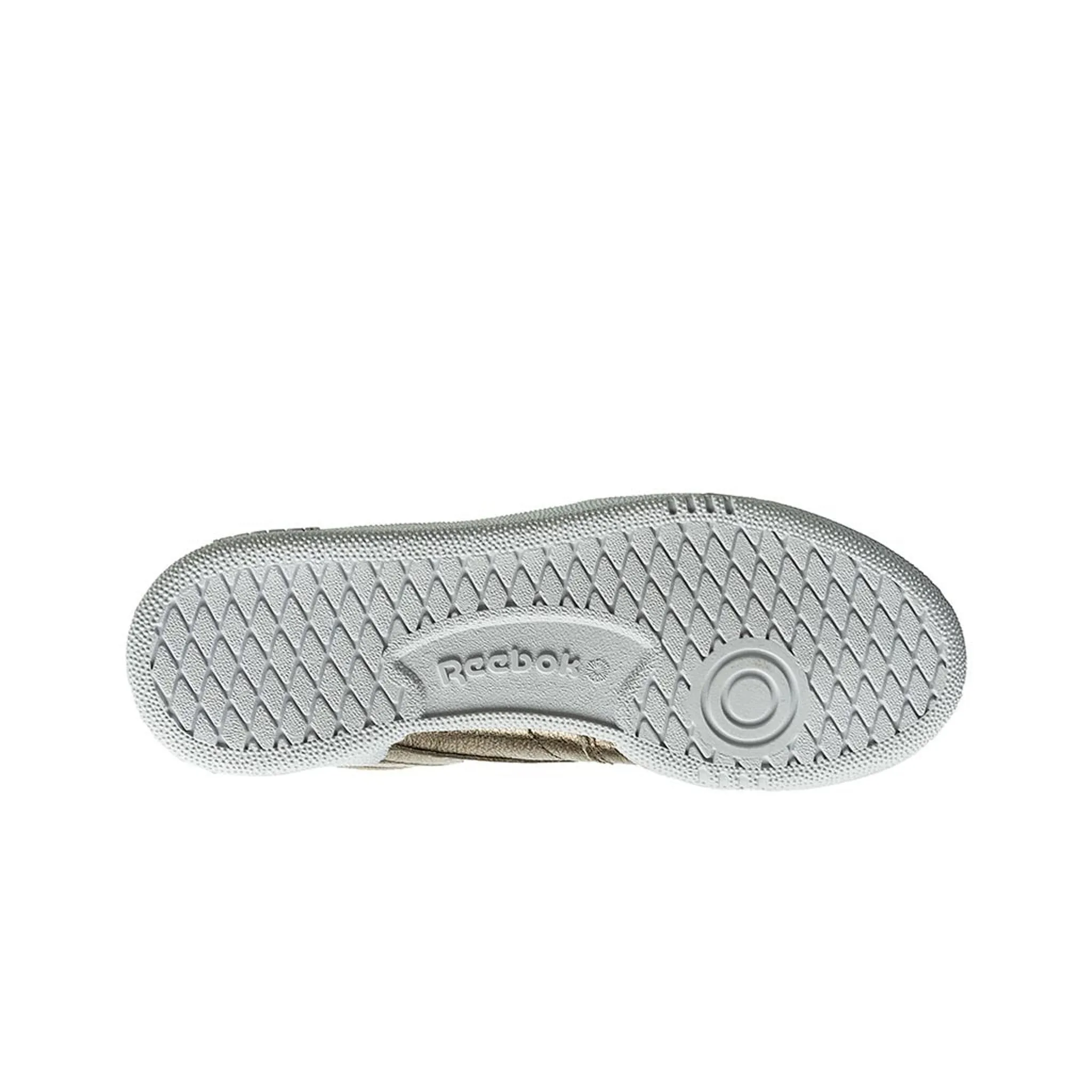 Reebok Club C85 Melted Metal Womens Gold Trainers