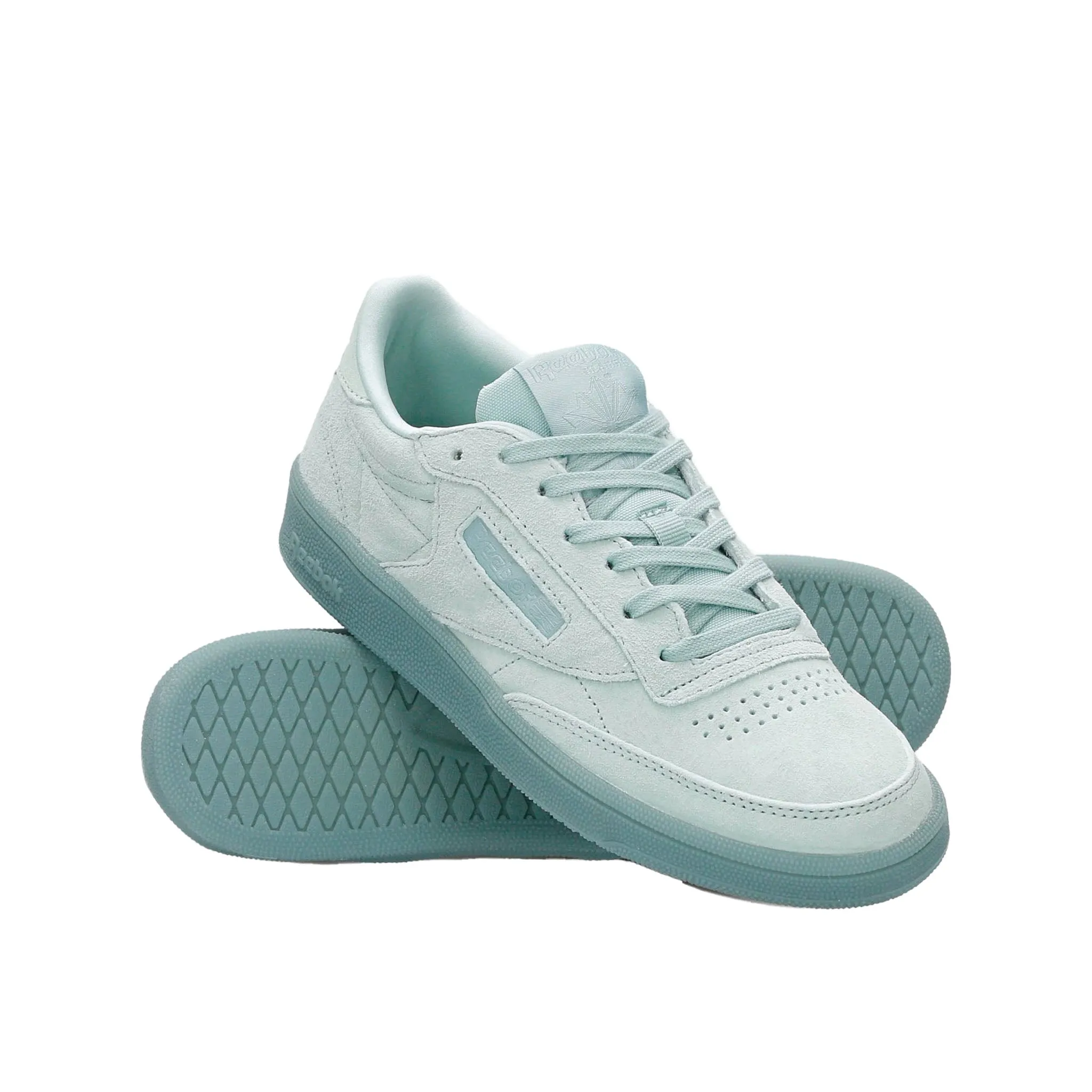 Reebok Club C85 Womens Mint Trainers