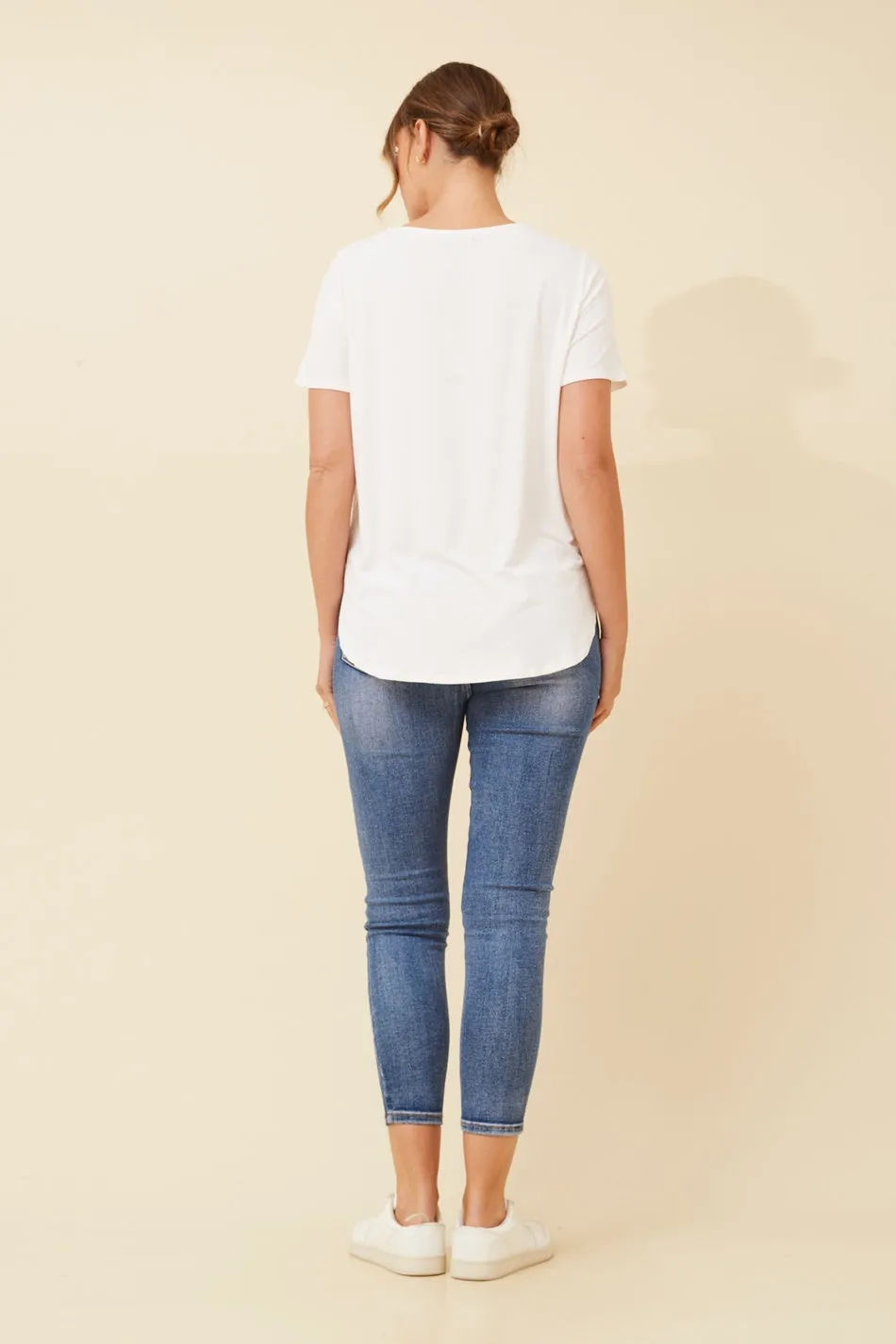 REGINA SOLID BAMBOO TSHIRT