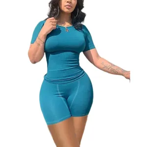 Relaxed Ribbed Lounge Set