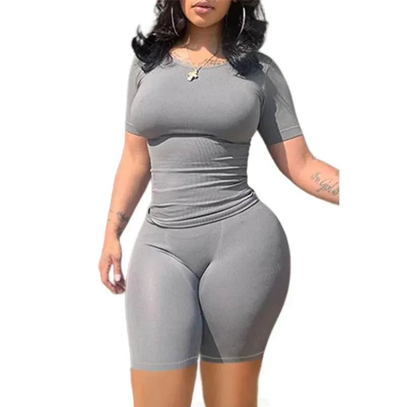 Relaxed Ribbed Lounge Set
