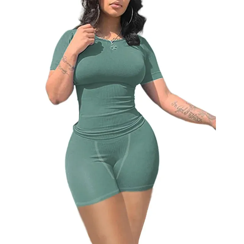Relaxed Ribbed Lounge Set