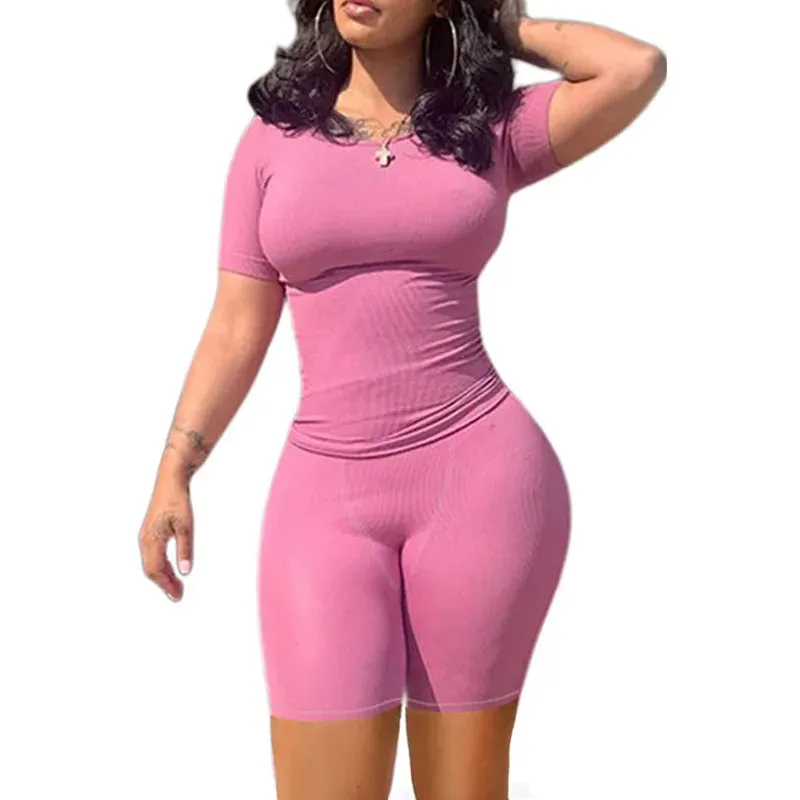 Relaxed Ribbed Lounge Set