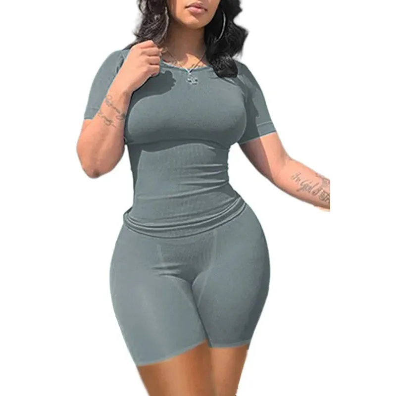 Relaxed Ribbed Lounge Set