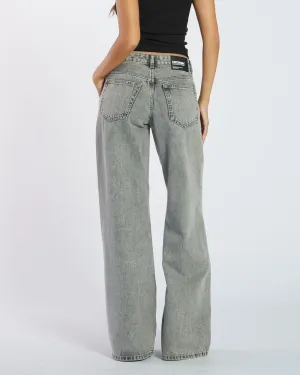 Rhue Wide Jeans TALL - Ash Grey