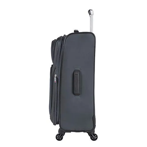 Ricardo Beverly Hills Luggage Saratoga 21" Carry On Suitcase, Graphite