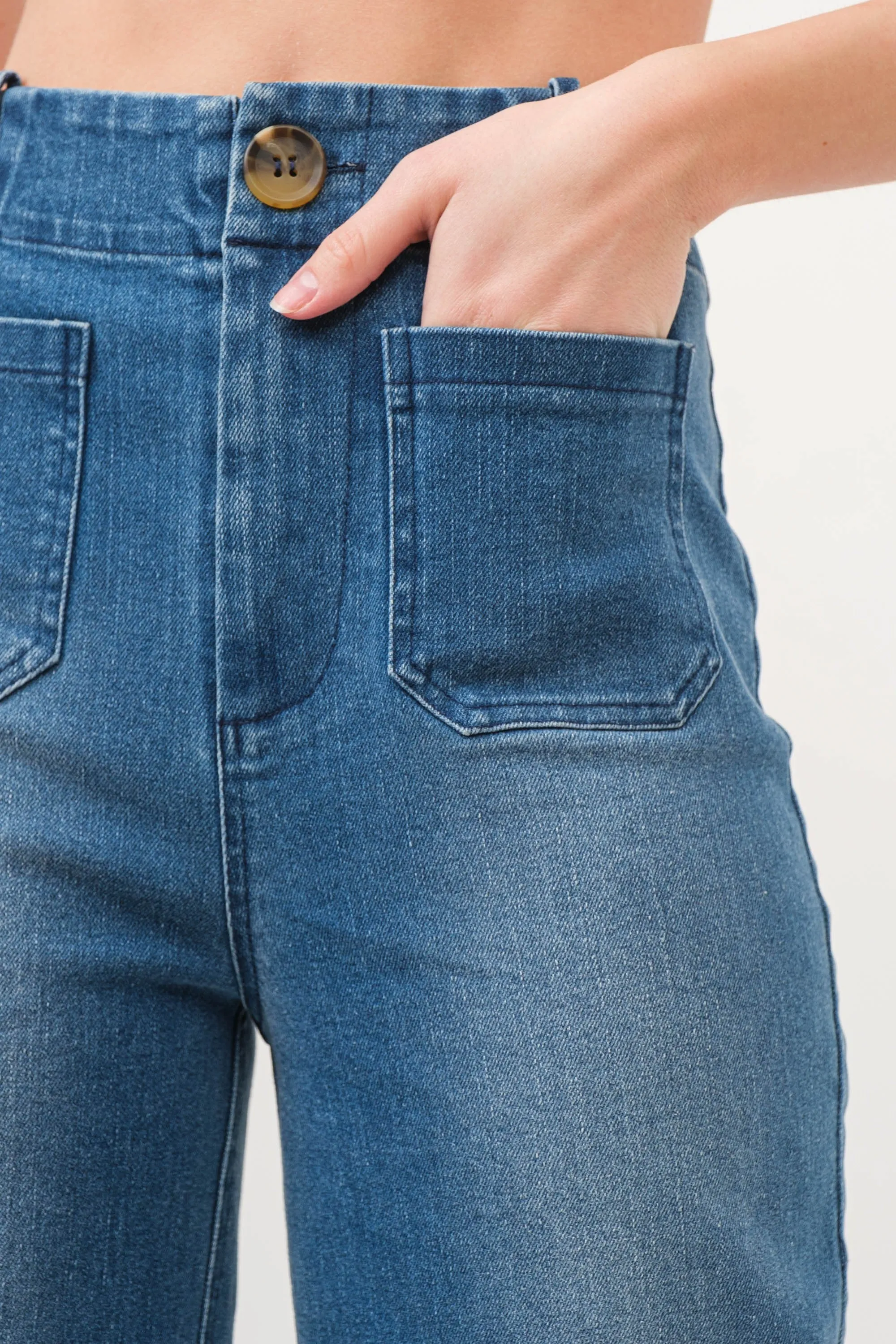 Saylor Front Patched Pockets