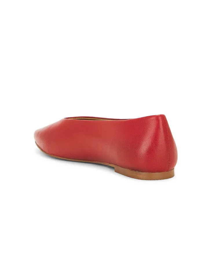 Seychelles American Dreams Flat - Cherry Leather- FINAL SALE