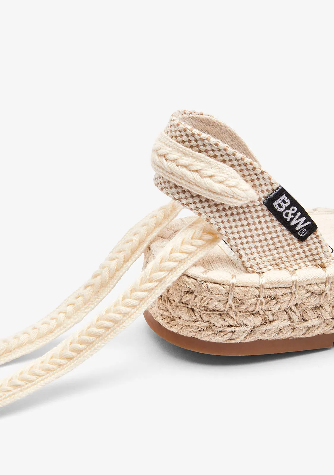 Silver Basic Espadrilles