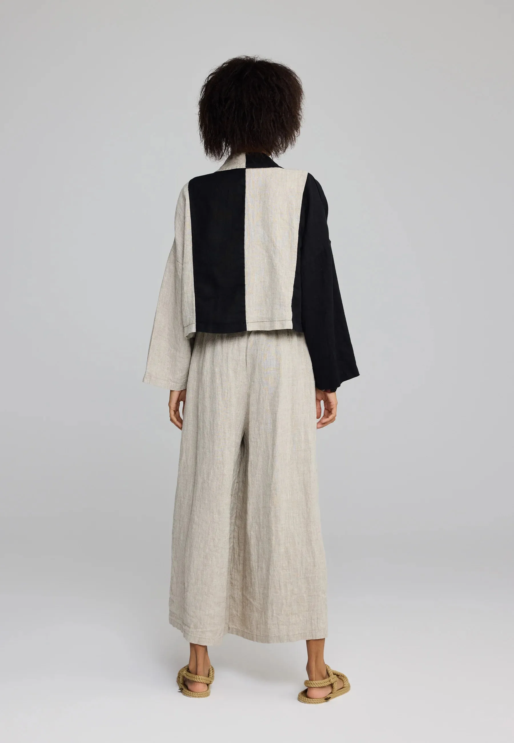 SOLINA – Linen Ruched Body Jumpsuit