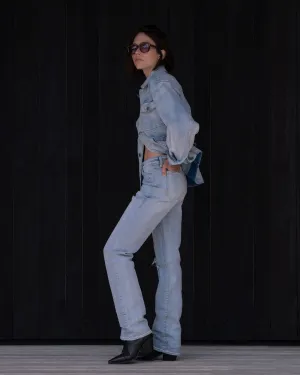 straight leg jean