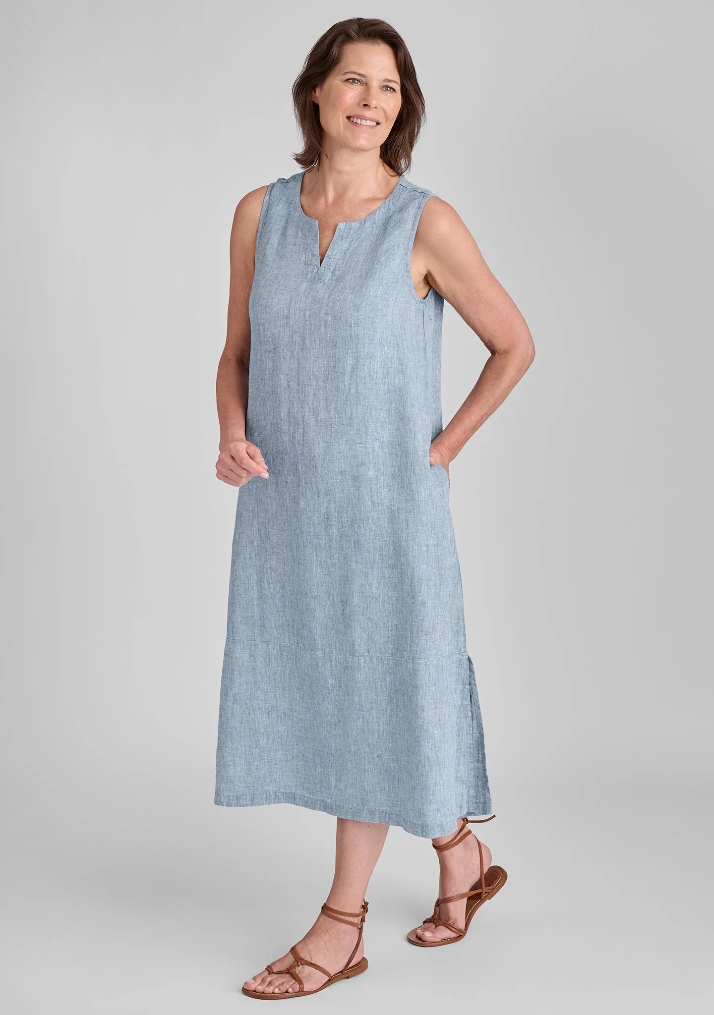 Tahira Dress - Linen Dress