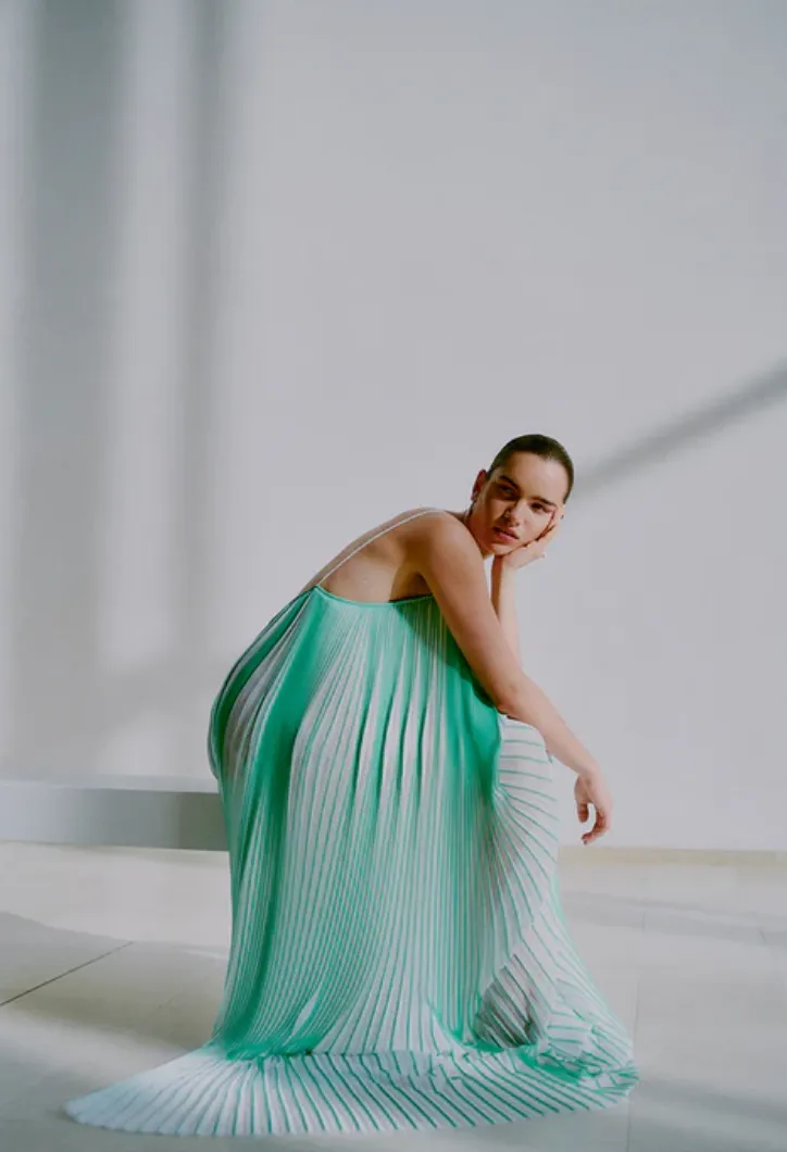 Tanya Dress Spring Bud