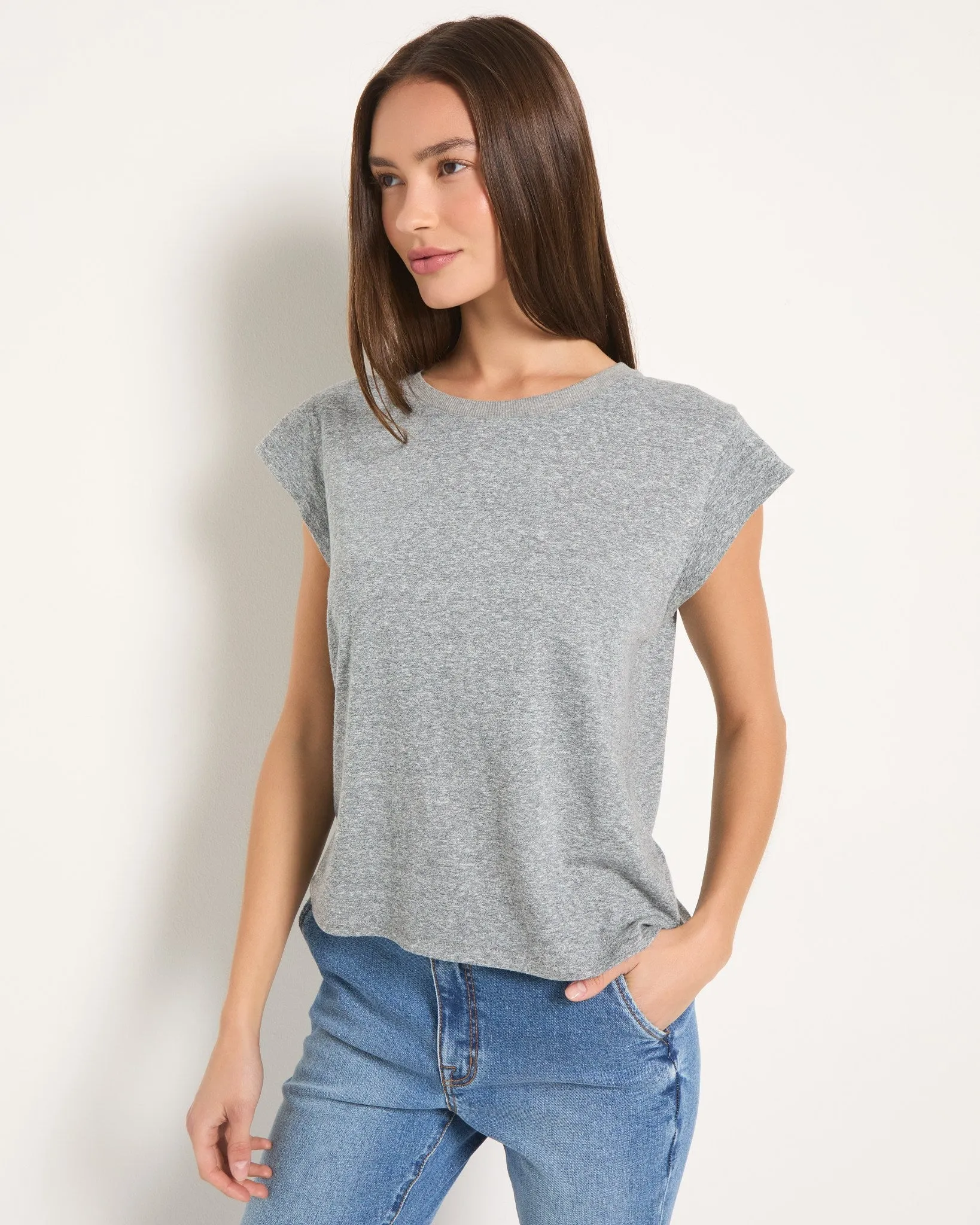 Tides Triblend Winged Muscle Tank