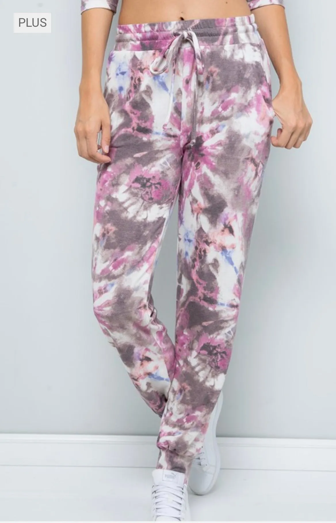 Tie Dye Loungewear Set-Plus