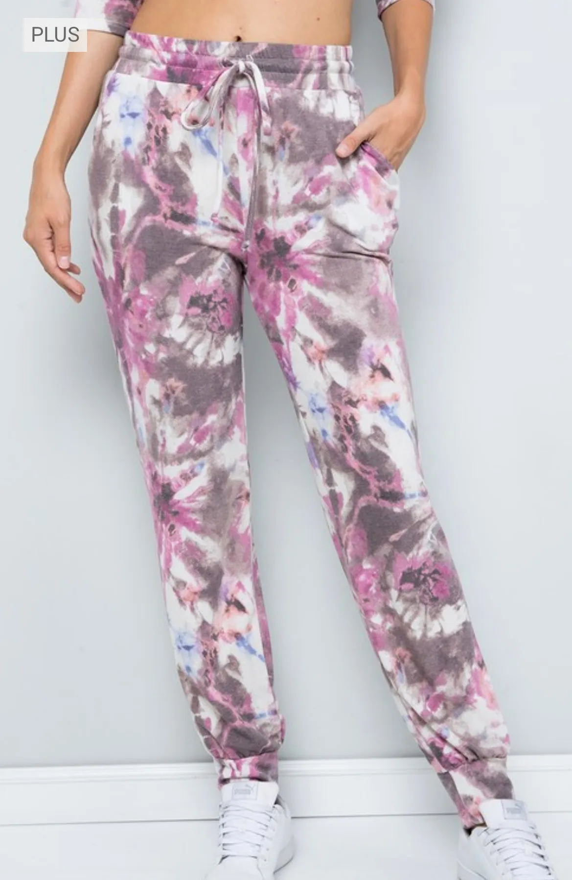 Tie Dye Loungewear Set-Plus