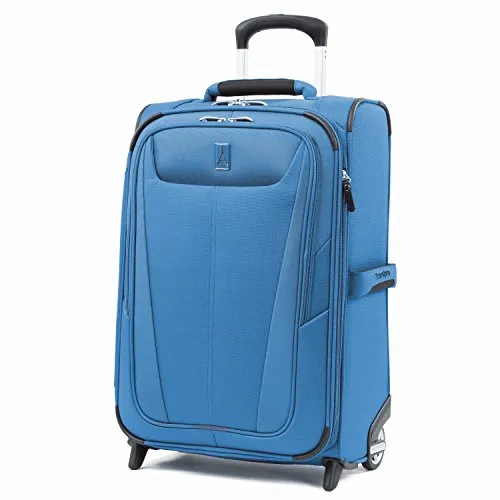 Travelpro Maxlite 5 | 3-Pc Set | 22" Carry-On & 26" Exp. Rollaboard With Travel Pillow (Azure Blue)