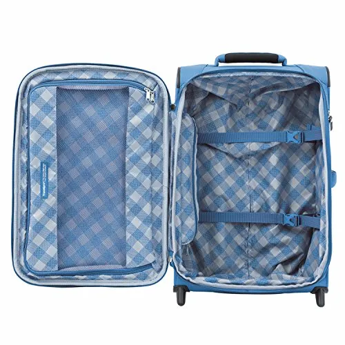 Travelpro Maxlite 5 | 3-Pc Set | 22" Carry-On & 26" Exp. Rollaboard With Travel Pillow (Azure Blue)