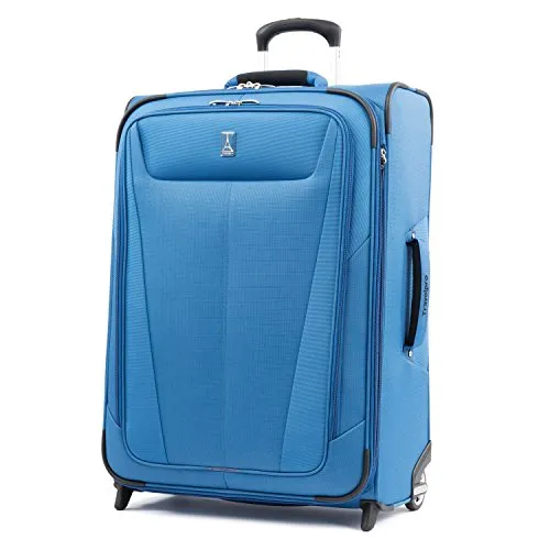 Travelpro Maxlite 5 | 3-Pc Set | 22" Carry-On & 26" Exp. Rollaboard With Travel Pillow (Azure Blue)