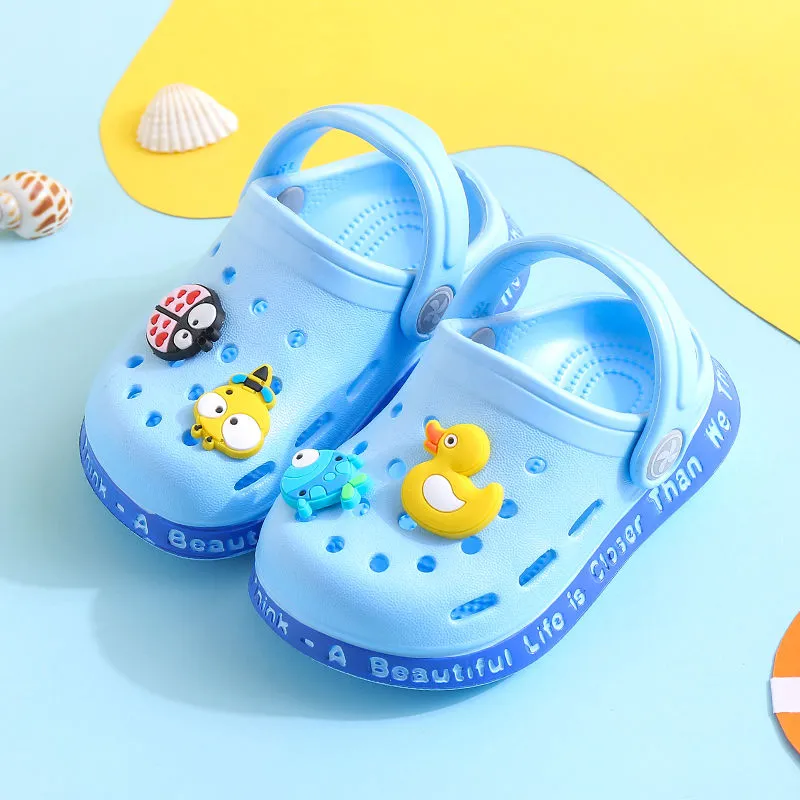 Unisex Summer Toddler Animal  Outdoor Cartoon Kids Flip Flops