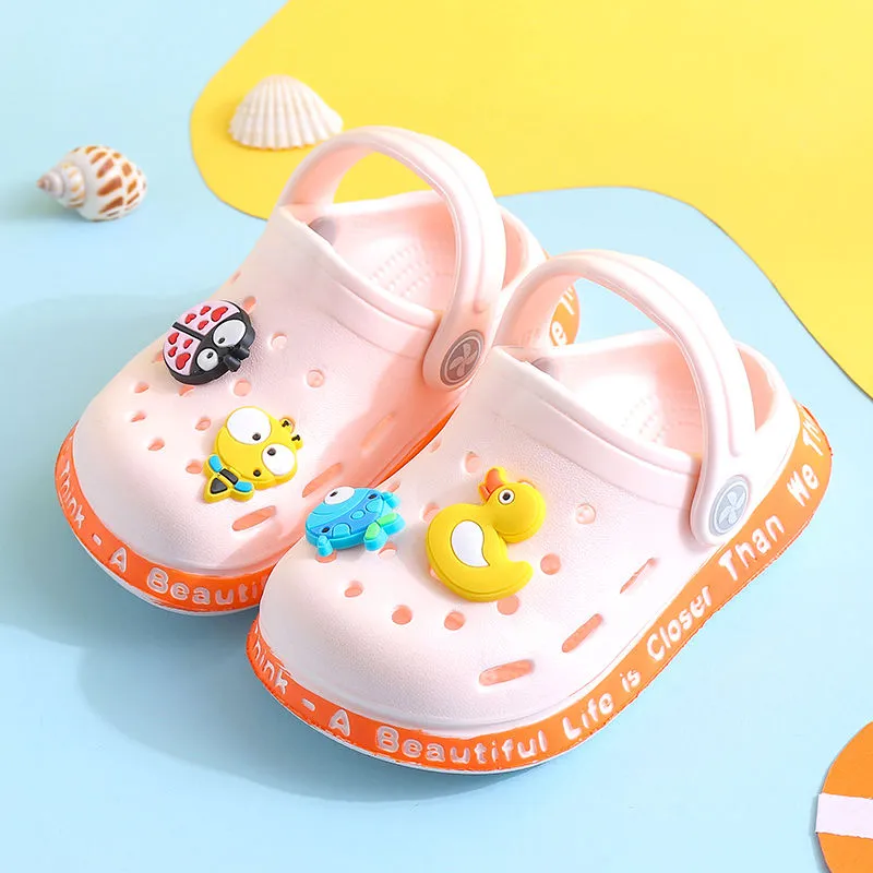 Unisex Summer Toddler Animal  Outdoor Cartoon Kids Flip Flops