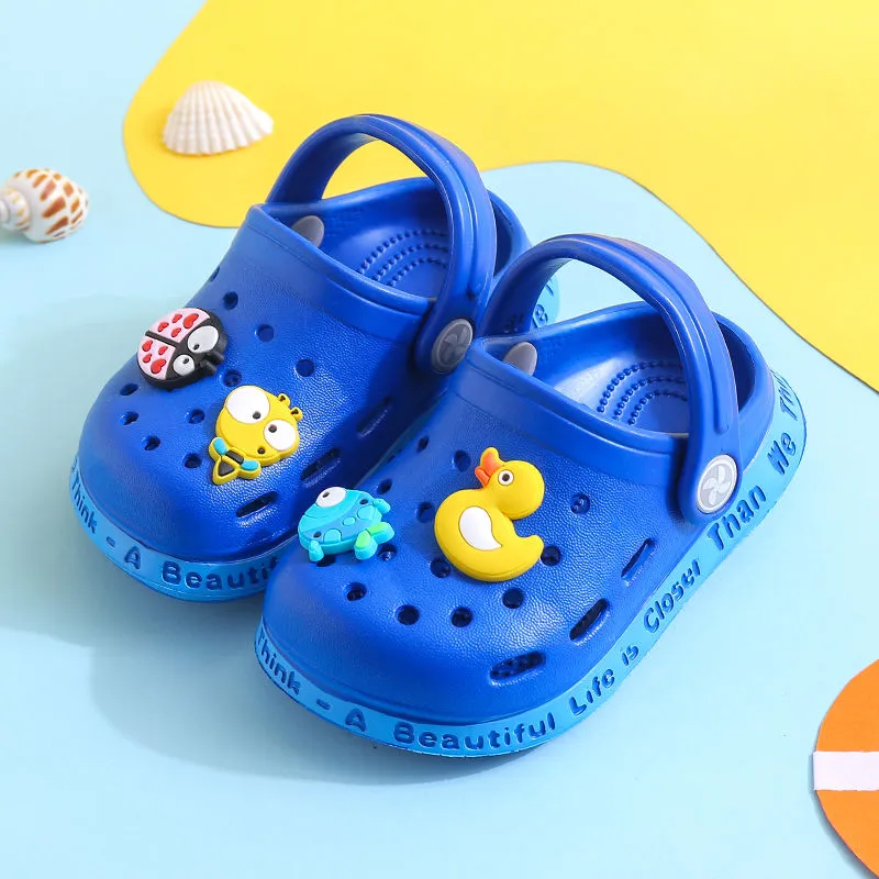 Unisex Summer Toddler Animal  Outdoor Cartoon Kids Flip Flops