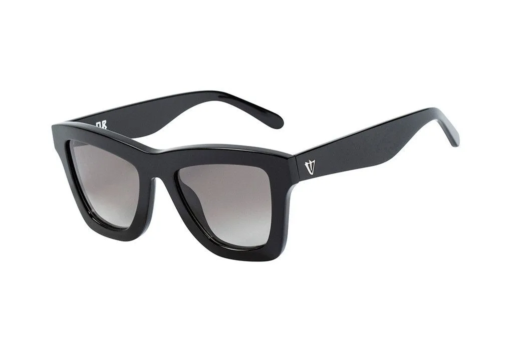 VALLEY - DB - Gloss Black / Black Lens