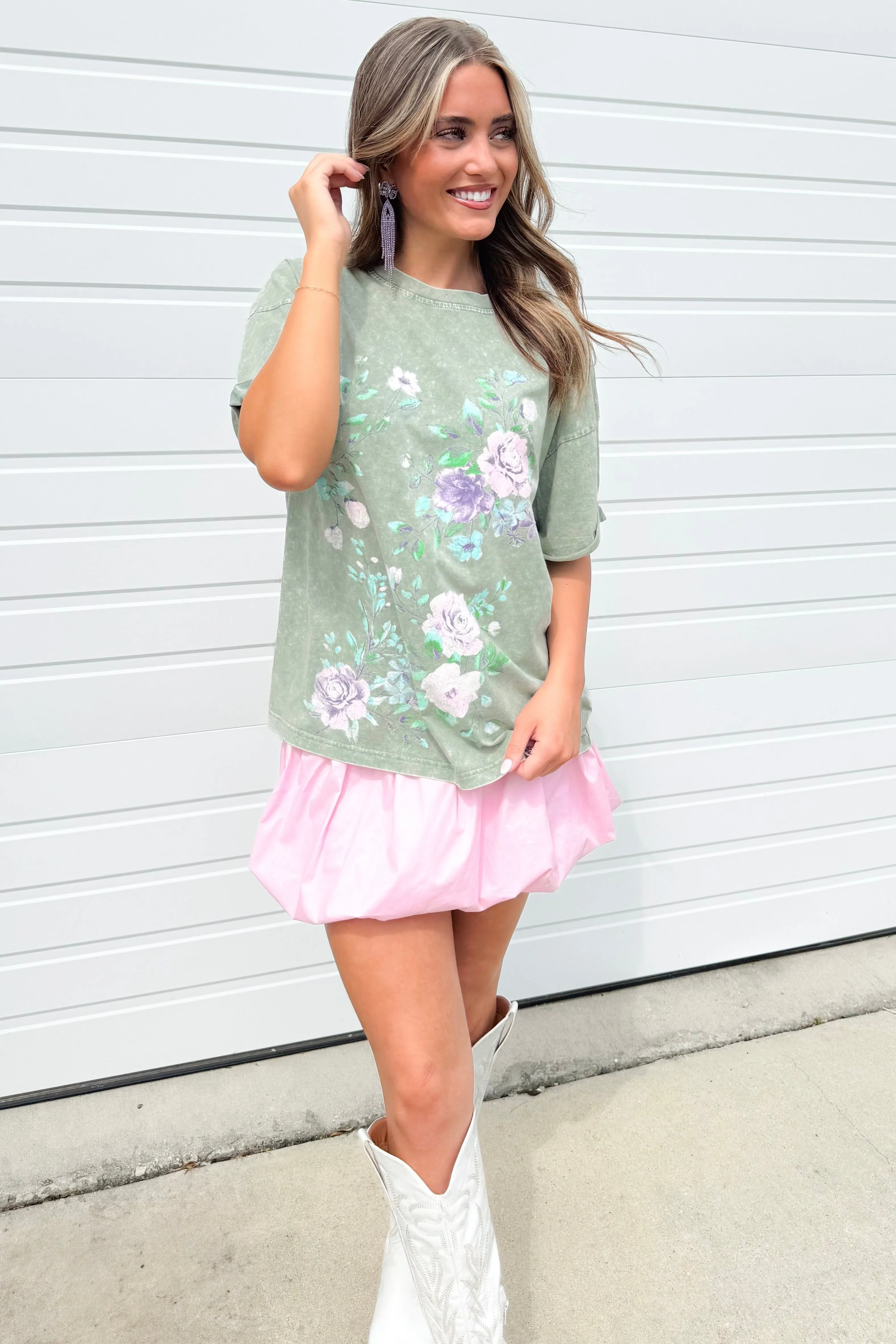 Weekend Wandering Floral Graphic Tee