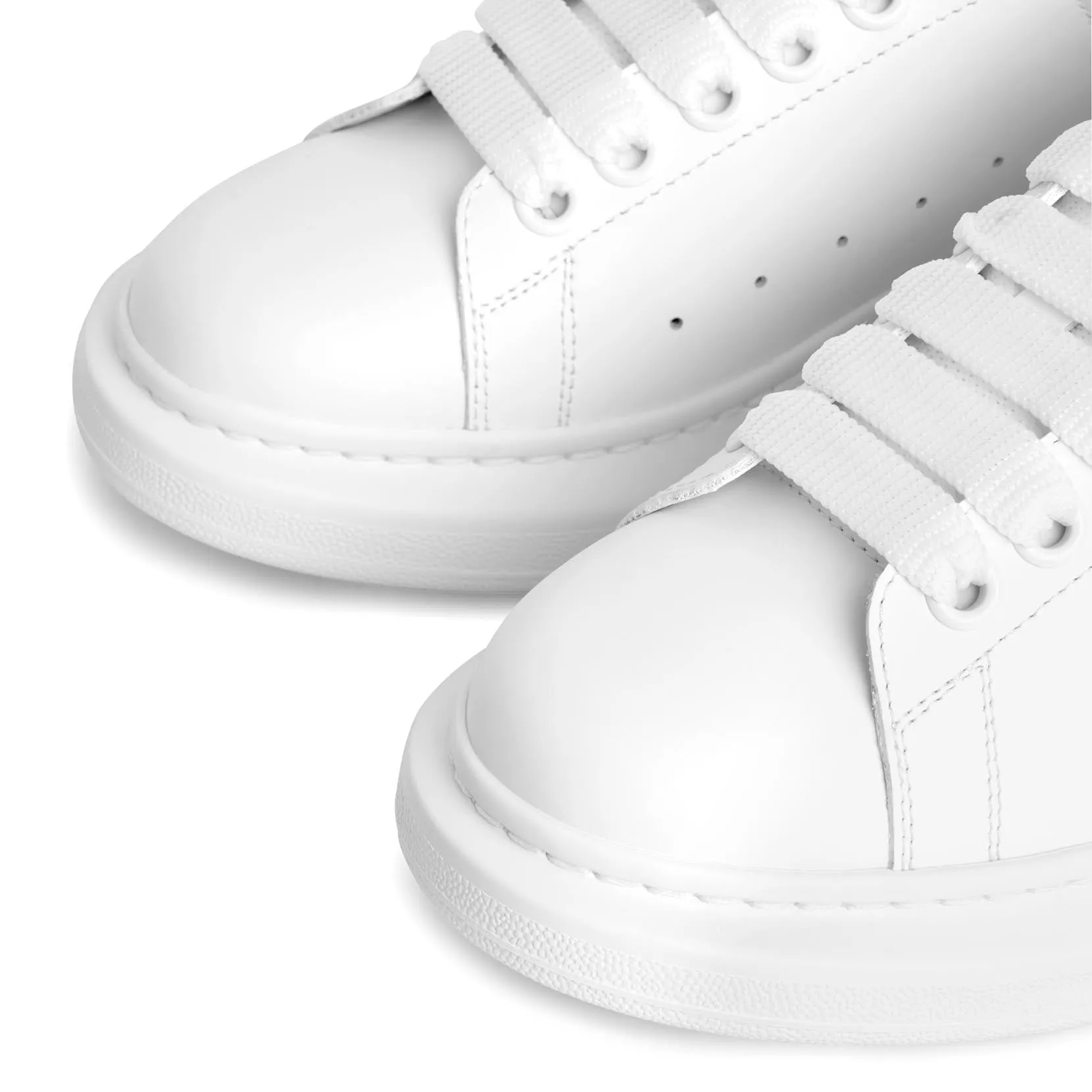 White and red classic sneakers