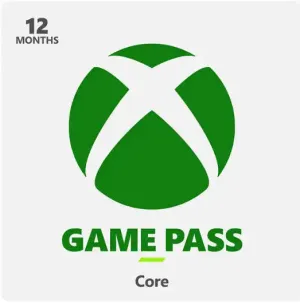 Xbox Game Pass Core 12-Month Subscription Digital Download