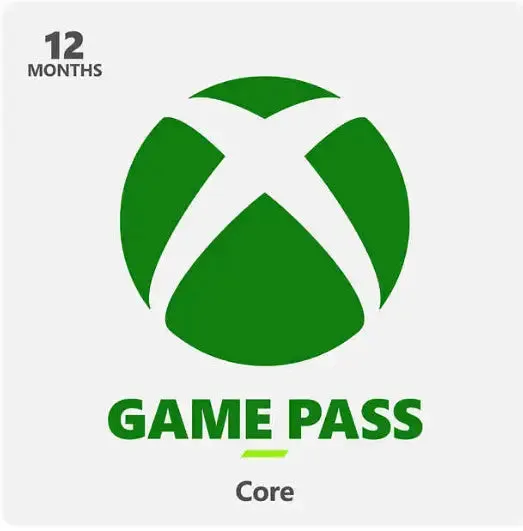 Xbox Game Pass Core 12-Month Subscription Digital Download