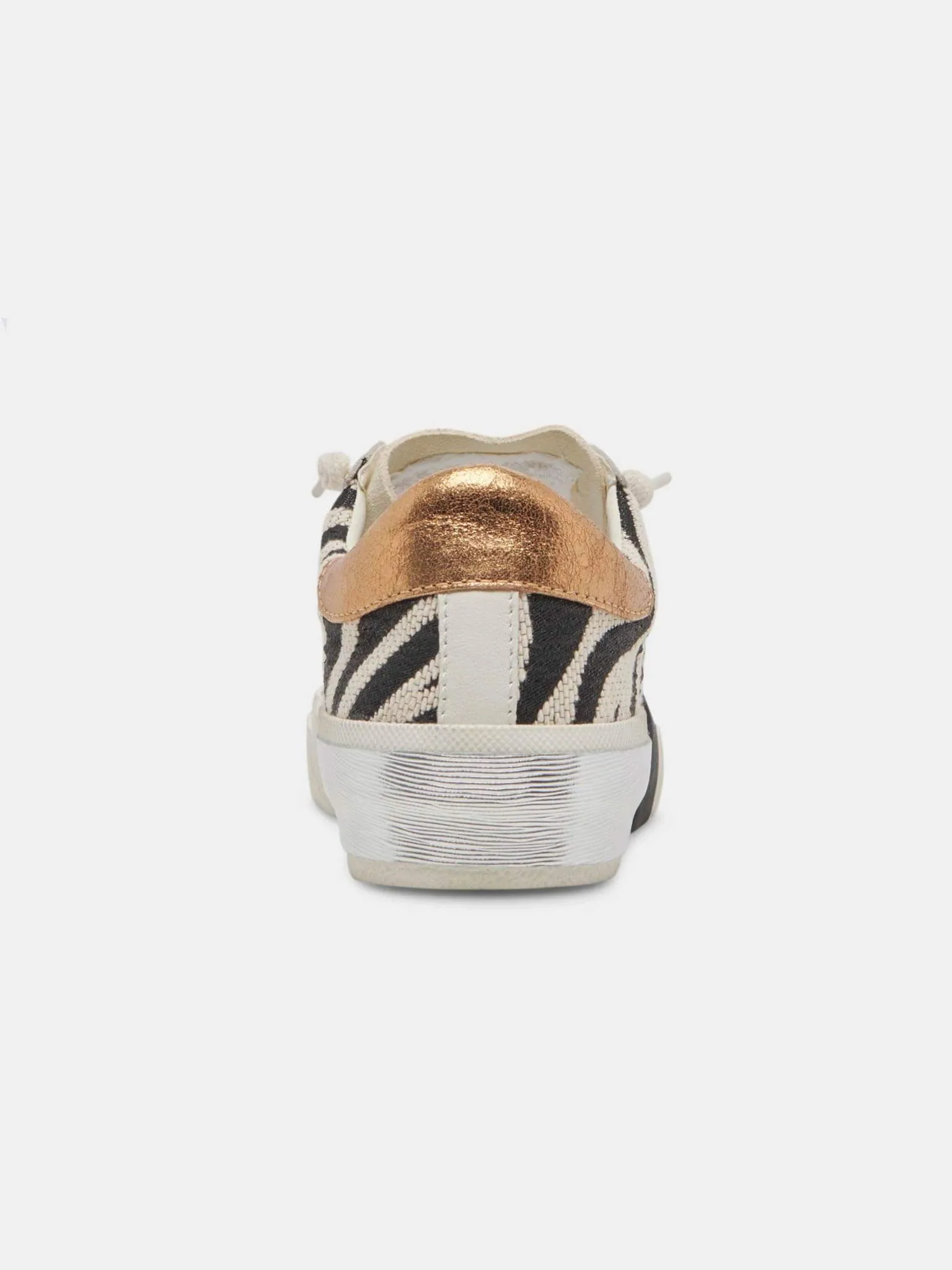 Zina Zebra Fabric Sneaker